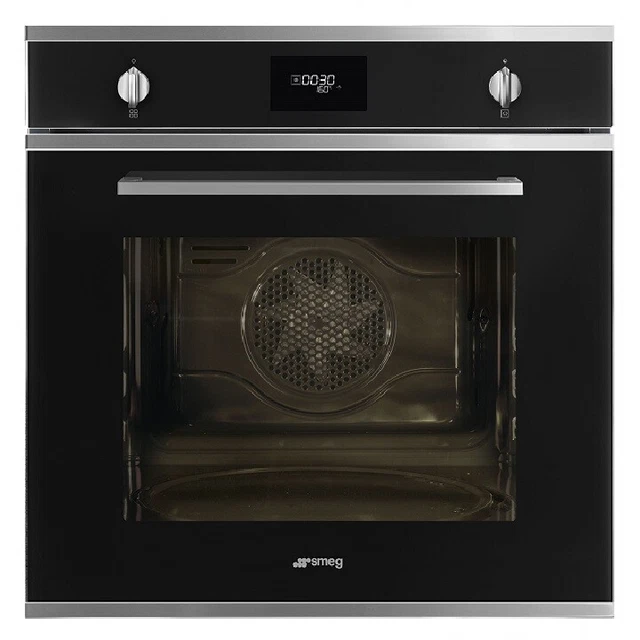 SMEG SFP6401TVN1 Four Encastré 60CM Noir 10PROGR. Fonction Pizza Et Lévitation