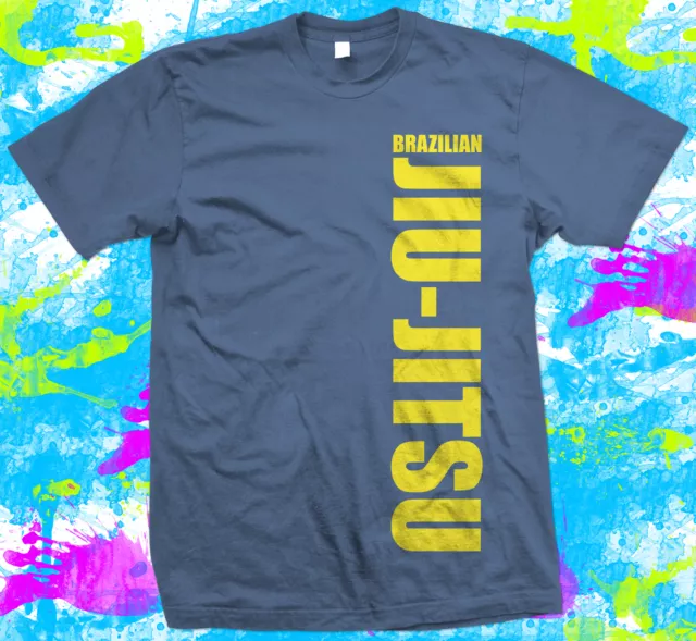 Brazilian Jiu Jitsu T-shirt - BJJ Fight Wear MMA UFC  - High Quality 100% cotton