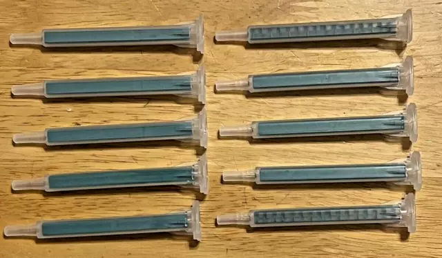 10x A4 nozzles for 50ml AB glue gun cartridges.