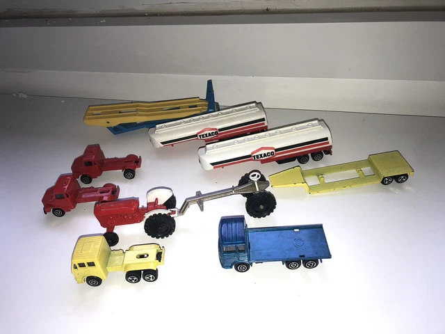 MAJORETTE ET MATCHBOX - Lot de 6 remorques. EUR 4,50 - FR