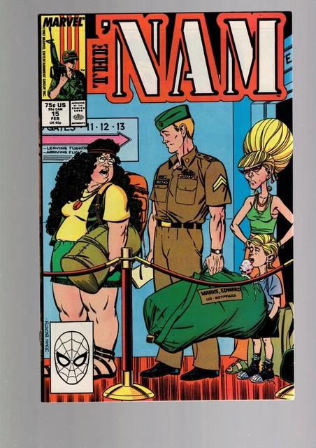 The Nam  15  -    1986   Vietnam  War Series  - Marvel Comics