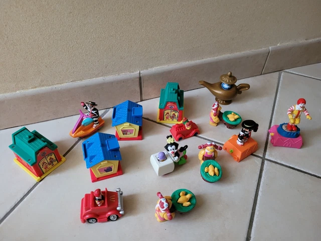 Lot De 9 Figurines McDonald's Vintage – Début Des Années 90, Jouets Miniatures