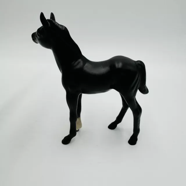 Beswick England Black Beauty Foal Horse Figurine Ceramic 6” 3