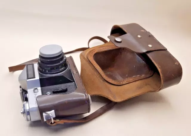 Movie camera 35mm  ZENIT E  Lens Industar 50-2 M39 Working vintage USSR