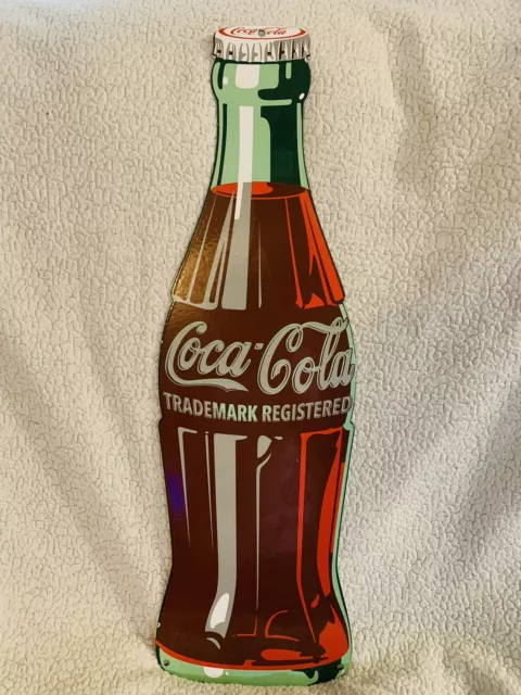 Coca Cola Coke Bottle Sign