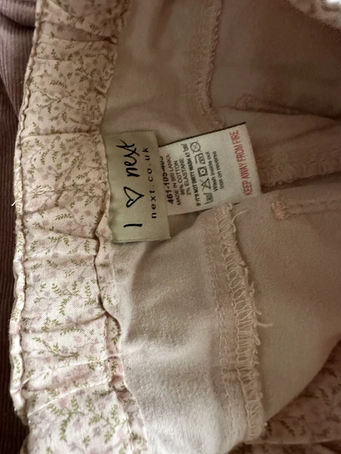 girls bundle trousers leggjngs zara next age 3-4 floral cord 6