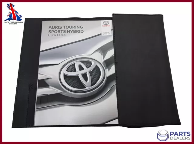 Genuine Toyota Auris Touring Sports Hybrid 2015–2019 Manual Handbook Wallet Pack