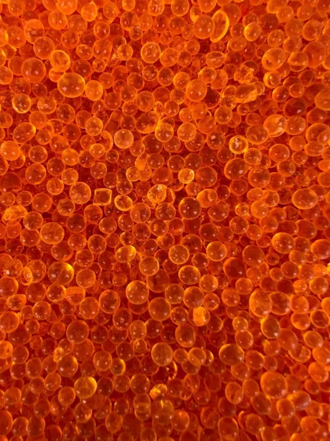 100 g - 1 kg Silica Gel Trockenmittel Silikagel Orange regenerierbar