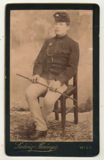 CDV - KuK Soldat - Wien 1880er