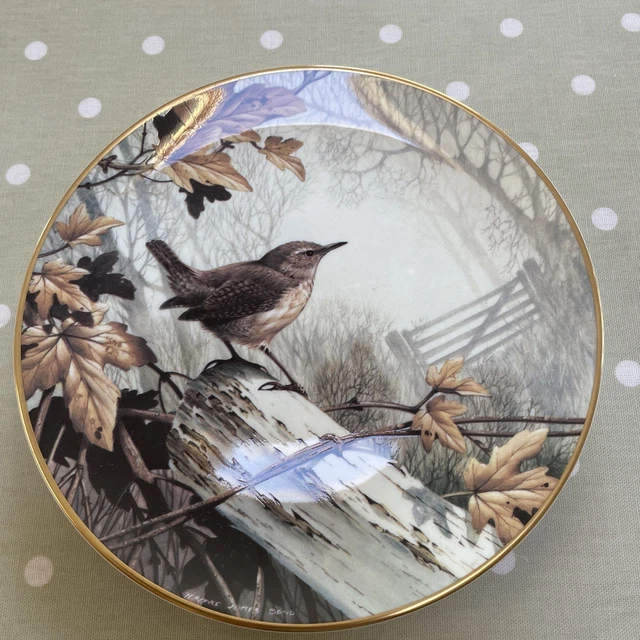 Wren Rspb THE WREN RSPB Centenary Plate Collection Wedgwood and Spink £19.99 ...