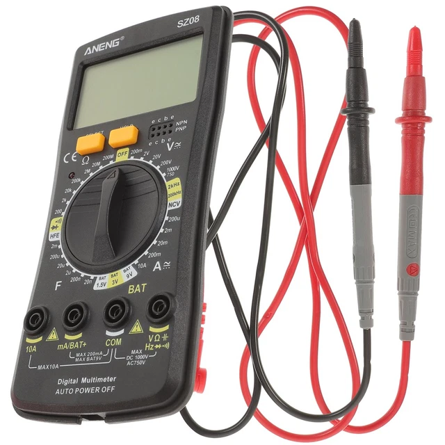 DIGITAL MULTIMETER MULTIFUNCTIONAL Electric Tester Circuit Testers £11. ...