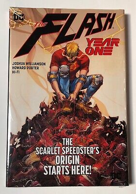 Dc: The Flash: Year One: Hardcover: Williamson / Porter: Brand New / Sealed
