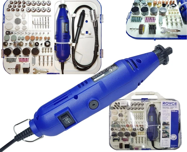 Kit Mini Trapano Ad Aria Compressa 15 Pezzi - Per Modellismo E Lavori Di Precisione - Foto 6