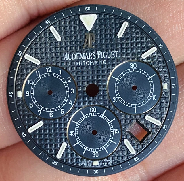 audemars piguet royal oak chronograph blue dial 39mm