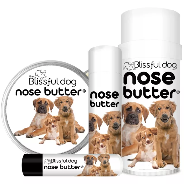 3Cute Dog Nose Butter | All Natural Herbal Balm Moisturizes Rough, Dry Dog Noses