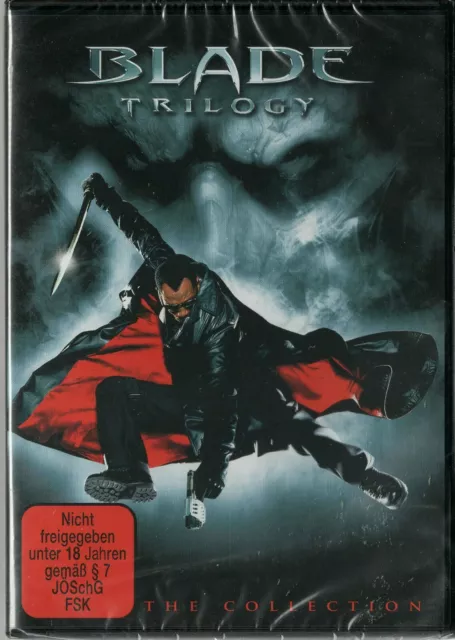 DVD - BLADE Trilogy - Collection - Blade / Blade II / Blade Trinity