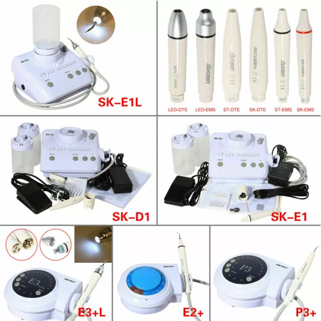 Dental Ultrasonic Piezo Scaler (LED) Handpiece Tips Fit EMS/DTE SATELEC E-P UK