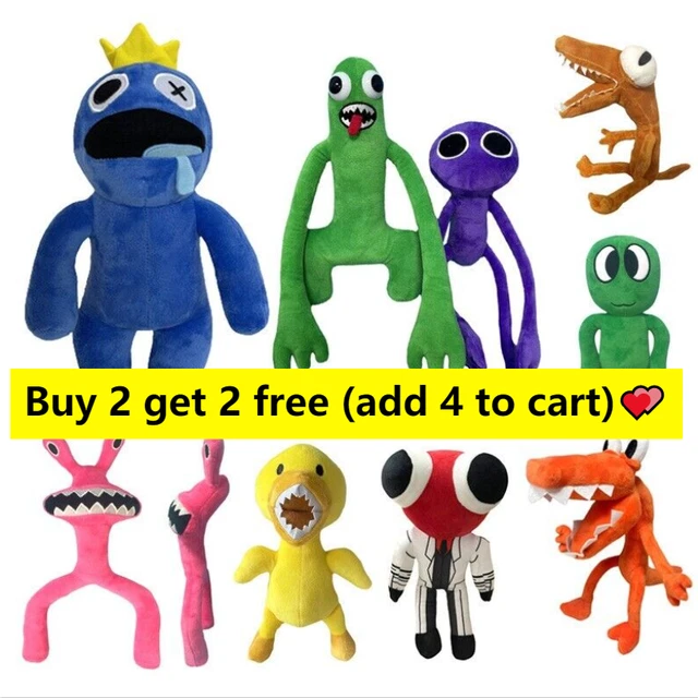 ROBLOX RAINBOW FRIENDS plushies Doors Figures Toy Teddy Stuffed Doll ...