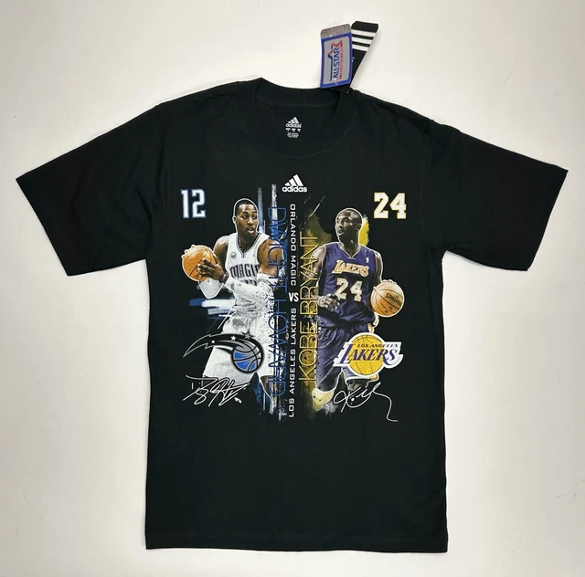 2009 Kobe Bryant vs Dwight Howard NBA Finals T-Shirt Mens Small 2011 All-Star