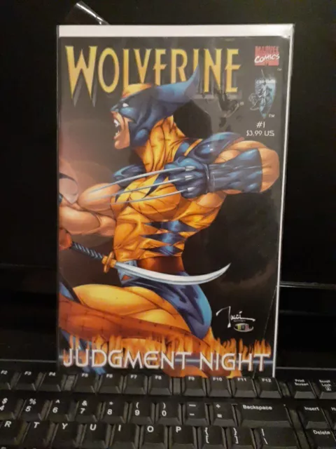 WOLVERINE Shi Judgment Night # 1 Hard To Find  Marvel/Crusade with card
