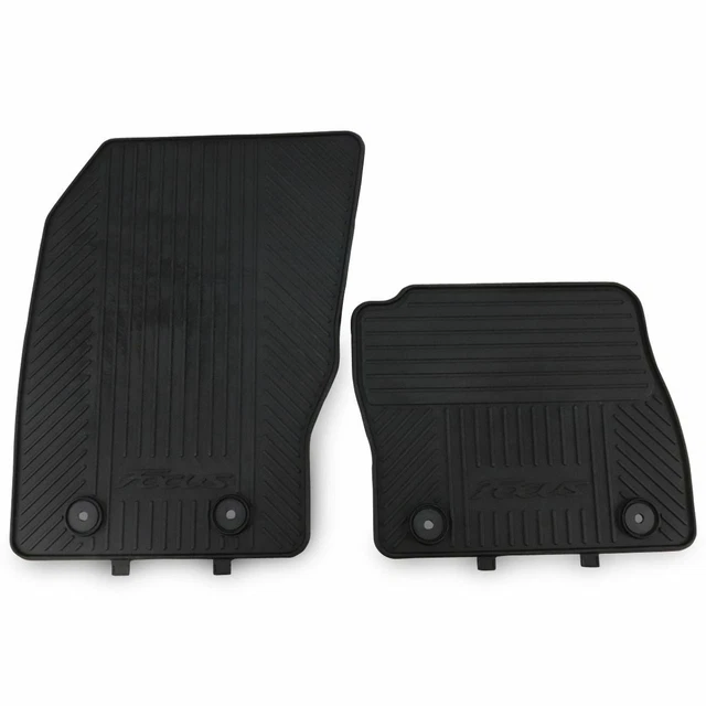 Genuine Ford Focus Mk3 Front Contour Rubber Car Floor Mats Set 2015-2019 1914008