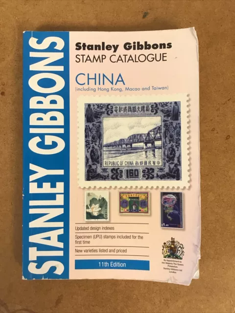 Stanley Gibbons 11. Auflage China Stempel Katalog