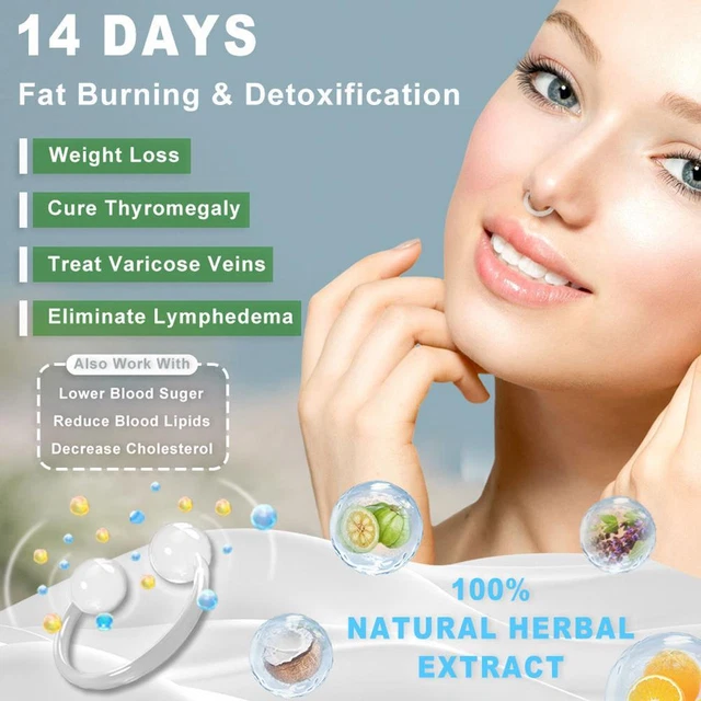5-30 pz LymphStar Body Detox & Fat Burn Pulizia Fegato e Naso Polmone 2023-- G1J8