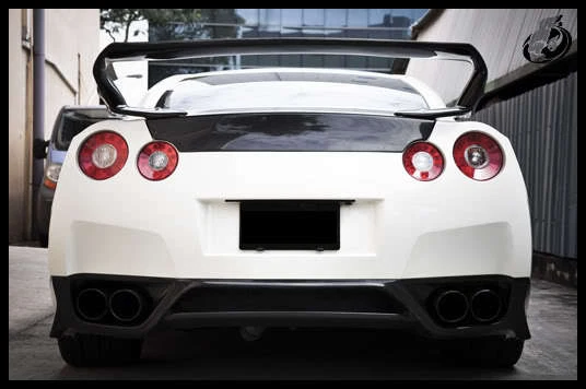CMS CARBON REAR WING FOR NISSAN SKYLINE R35 GTR VR38DETT 08-2014 $1,395 ...