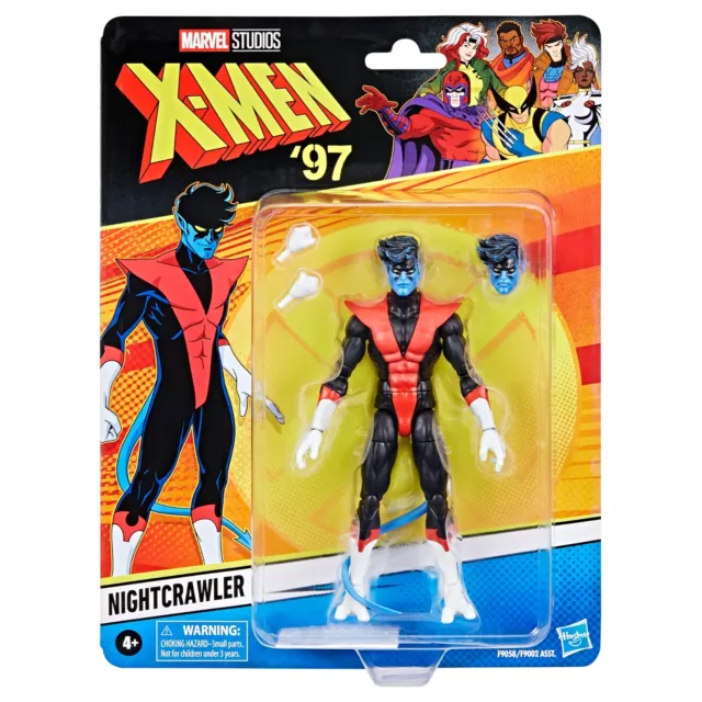 Marvel Legends 6" X-Men 97 Wave 2 Nightcrawler Action Figure