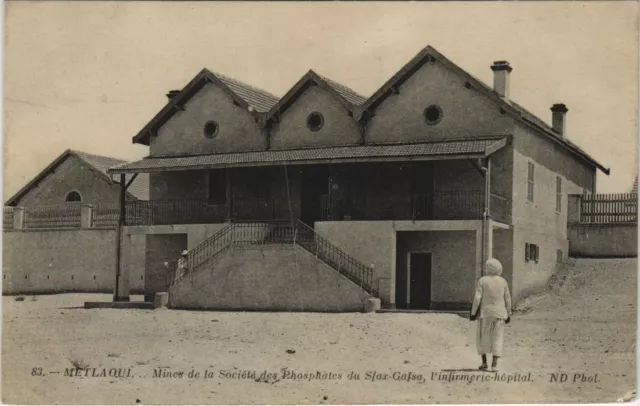 CPA AK Metlaqui Mines de la Societe des Phosphates TUNISIE (1103307)