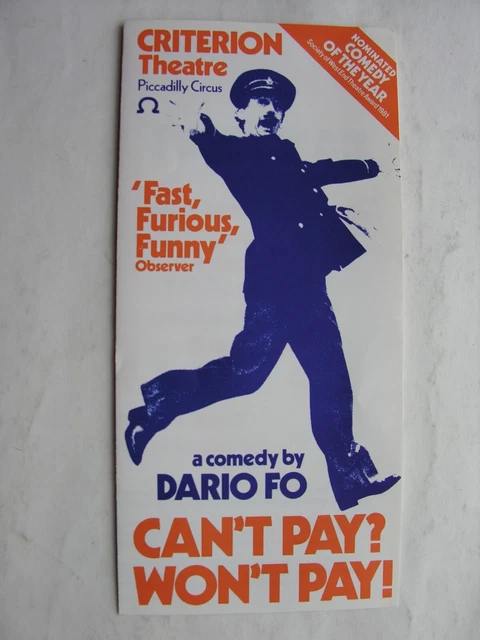 Can't Pay, Won't Pay main image 1