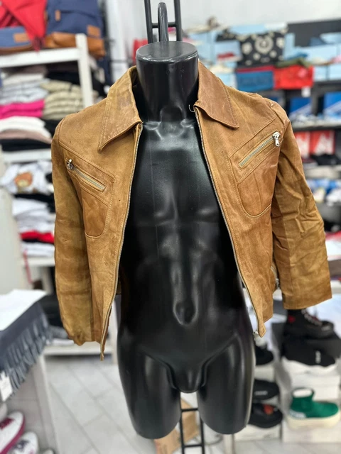 Veste Aviateur Armand Thiery Homme - Taille L - Marron - Occasion Très Bon état