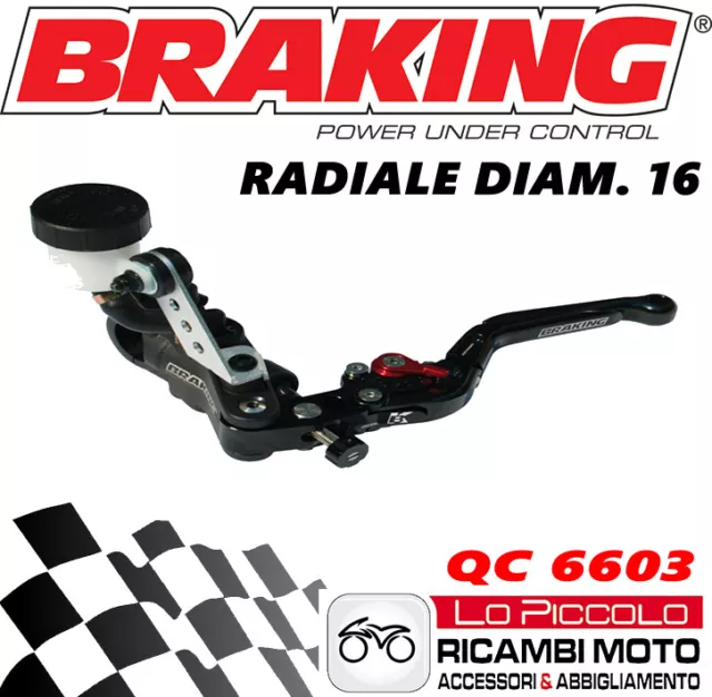 Ducati Monster Multistrada 1000 Qc6603 Braking Pompa Frizione Radiale