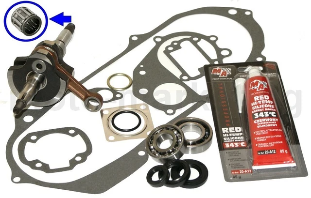 ALBERO MOTORE GUARNIZIONI SERIE KIT SET per APRILIA HABANA RETRO 50 da1999