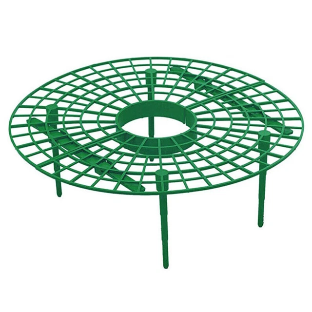 Plastic Strawberry Support Stand Removable Flower Pillar Vegetable Plant Rack FS