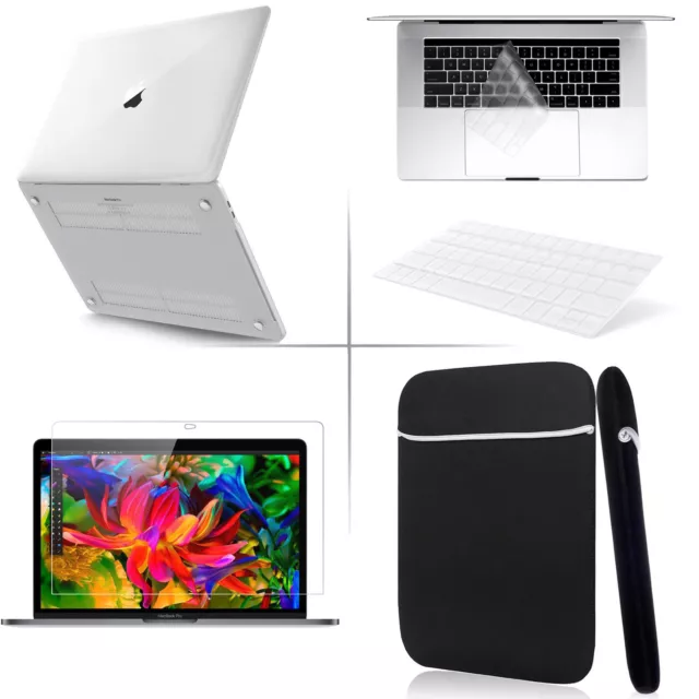 Premium Laptop Bag &CLEAR Case &keyboard &LCD Screen Macbook Pro 13" A1706 /1708