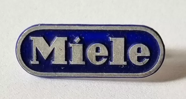 schöner alter Pin / Anstecknadel - Fahrrad - Miele Werke - Vorkrieg um 1935