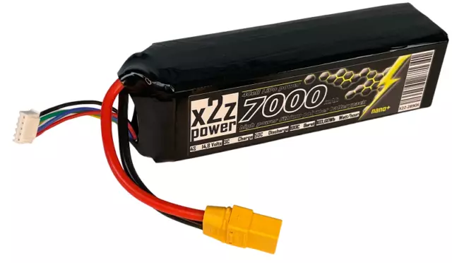 X2Z Power Racing X2Z-2890X-XT90 LiPo Akku 50C 7000Mah 4S 14,8V XT90 Stecker