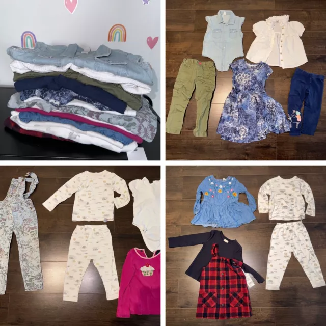 Girls Clothes Bundle Aged 2-3 Years 3-4 Years