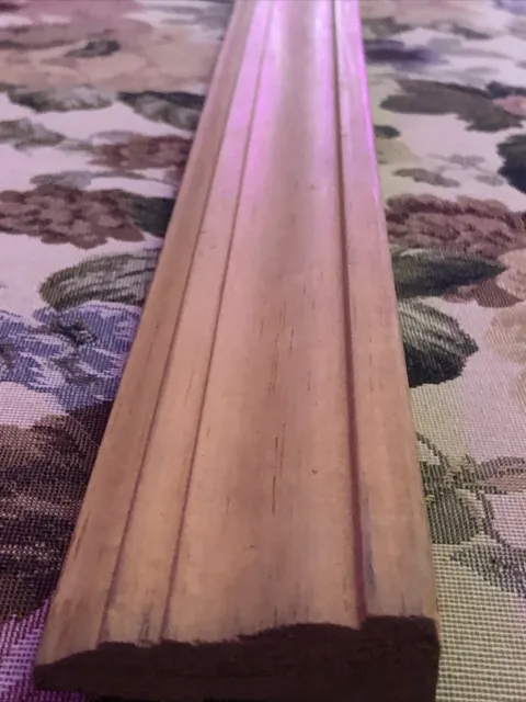 Vintage Clear White Pine 11/16”x2-1/4” Colonial Eased Edge Casing Trim 60” Long 2