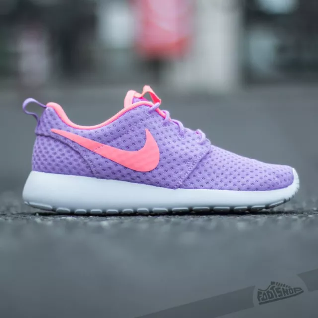 Nike Roshe One BR Breathe Running Trainers Fuchsia Glow Size UK 4.5 (EU 38) US 7