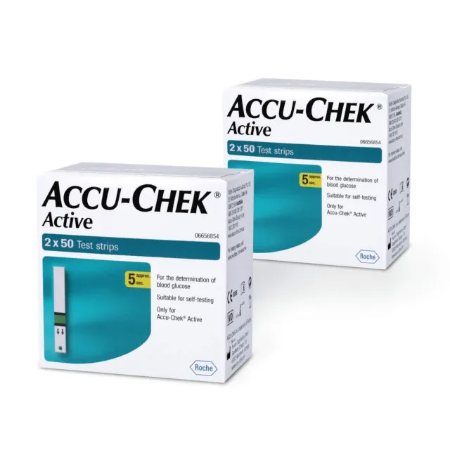 Accu-Chek Active 200 Blood Glucose ( 2 x 100 ) Test Strips