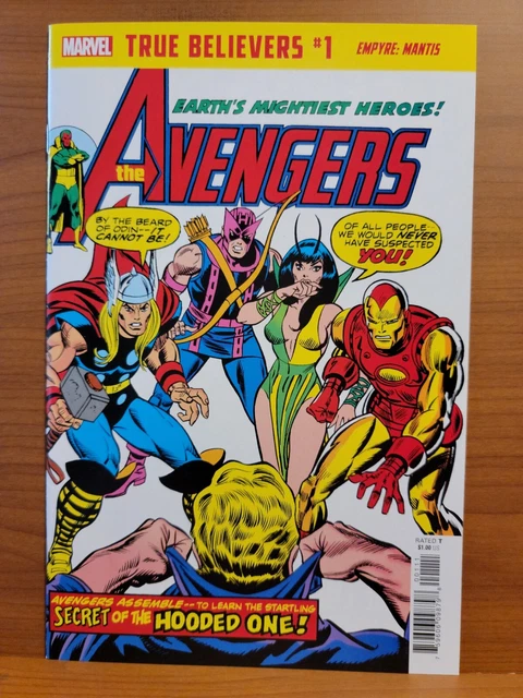 True Believers: Empyre - Mantis #1 NM Marvel 2020