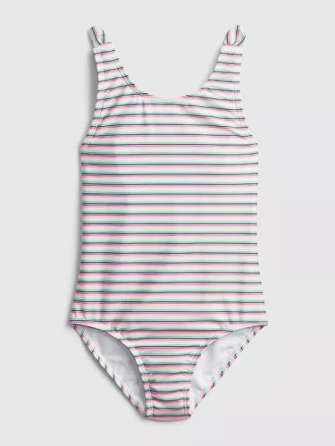 Gap Kids Girl's Recycled Striped One Piece Swim Suit NWT Various Sizes