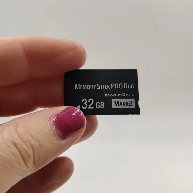 PSHA - Tarjeta Sony Memory Stick PRO Duo 32 GB Memory Stick PRO Duo - MS-MT32G