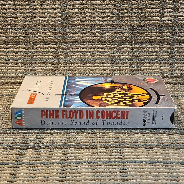 Syaund PINK FLOYD IN Concert Delicate Sound Of Thunder VHS 1989 £4.49 ...