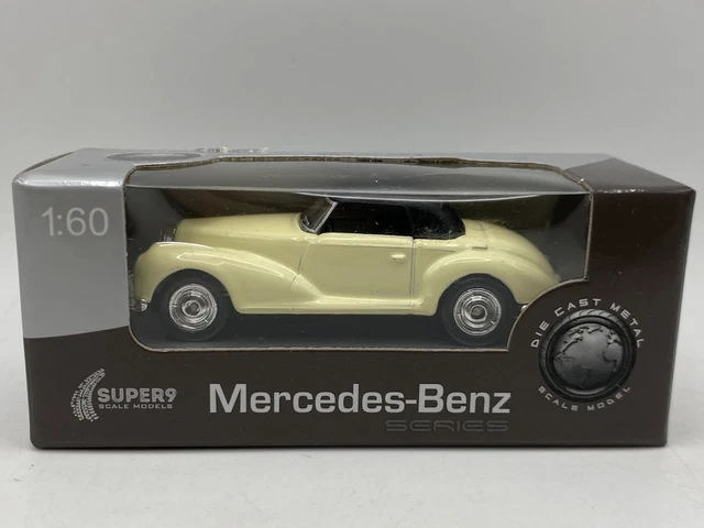 Miniature Mercedes 300 SC Cabriolet 1967 Au 1/18 - KK-Scale, Bleue, Boîte Neuve