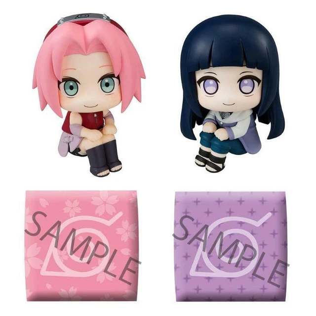 NARUTO LOOK UP Mini Figure 11 CM Haruno & Hyuga W/Cadeau By MEGAHOUSE