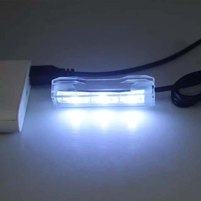 Fish Tank Light Plastic Small Aquarium Light USB LED Desktop Fish Tank Lamp Cq