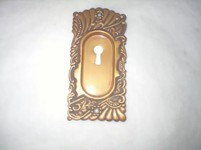 Victorian Decorative Pocket Door Plate